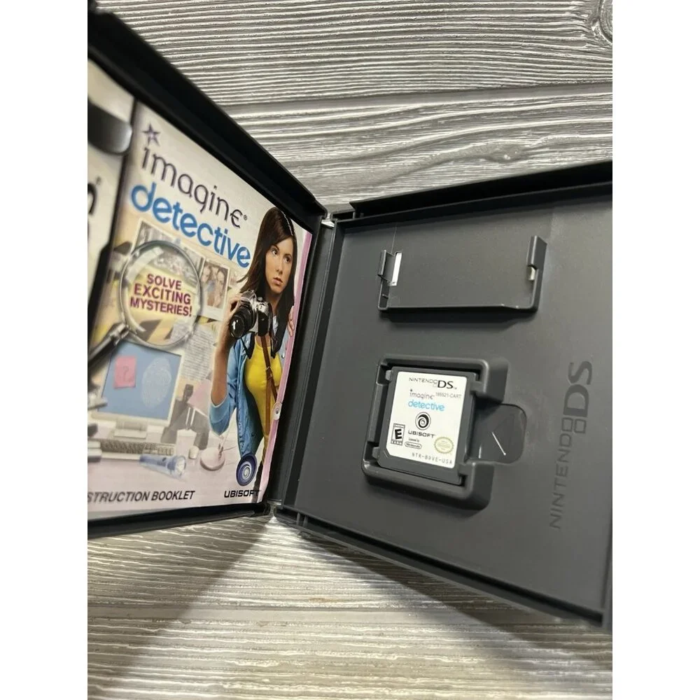 Imagine Detective (Nintendo DS - 2009) Works Complete